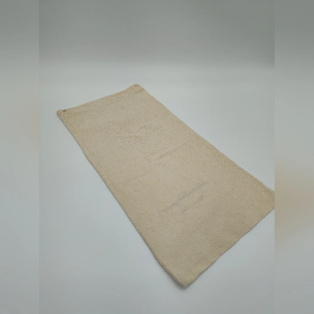 SALVATORE FERRAGAMO Dust Bag 13.75x9 Natural Canvas Florence Italy EUC